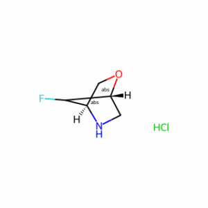 (1R,4R)-7-fluoro-2-oxa-5-azabicyclo[2.2.1]heptane;hydrochloride