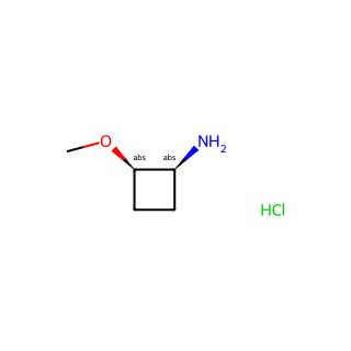(1S,2R)-2-methoxycyclobutan-1-amine hydrochloride