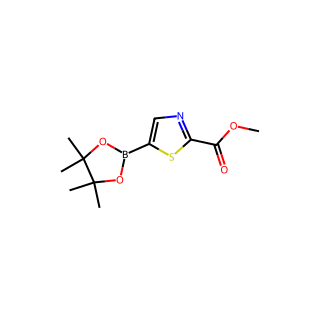 Methyl 5-(4,4,5,5-tetramethyl-1,3,2-dioxaborolan-2-yl)thiazole-2-carboxylate