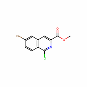 Methyl 6-bromo-1-chloroisoquinoline-3-carboxylate