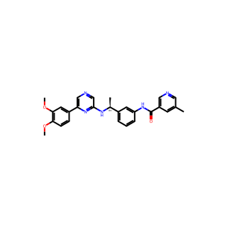 (S)-N-(3-(1-((6-(3,4-Dimethoxyphenyl)pyrazin-2-yl)amino)ethyl)phenyl)-5-methylnicotinamide