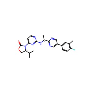 (S)-3-(2-(((S)-1-(5-(4-FLUORO-3-METHYLPHENYL)PYRIMIDIN-2-YL)ETHYL)AMINO)PYRIMIDIN-4-YL)-4-ISOPROPYLOXAZOLIDIN-2-ONE
