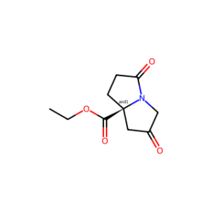 Ethyl tetrahydro-2,5-dioxo-1H-pyrrolizine-7a(5H)-carboxylate