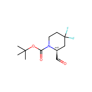 tert-butyl 4,4-difluoro-2-formylpiperidine-1-carboxylate
