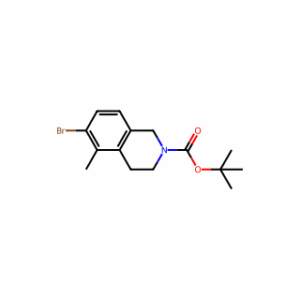 tert-Butyl 6-bromo-5-methyl-3,4-dihydroisoquinoline-2(1H)-carboxylate