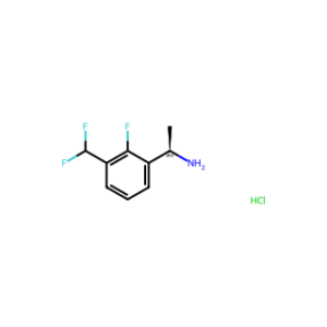 (R)-1-(3-(Difluoromethyl)-2-fluorophenyl)ethan-1-amine hydrochloride