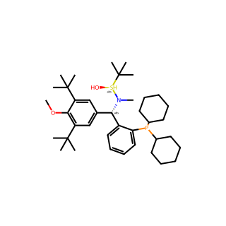 (R)-N-((S)-(3,5-Di-tert-butyl-4-methoxyphenyl)(2-(dicyclohexylphosphanyl)phenyl)methyl)-N,2-dimethylpropane-2-sulfinamide