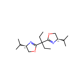 (4R,4′R)-2,2′-(Pentane-3,3-diyl)bis(4-isopropyl-4,5-dihydrooxazole)