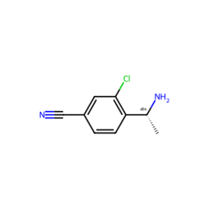 (R)-4-(1-Aminoethyl)-3-chlorobenzonitrile