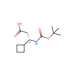 (S)-3-tert-butoxycarbonylamino-3-cyclobutyl-propionic acid