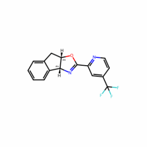 (3aR,8aS)-2-(4-(Trifluoromethyl)pyridin-2-yl)-3a,8a-dihydro-8H-indeno[1,2-d]oxazole