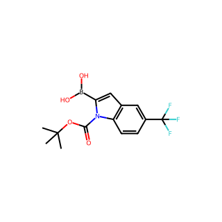 (1-(tert-Butoxycarbonyl)-5-(trifluoromethyl)-1H-indol-2-yl)boronic acid