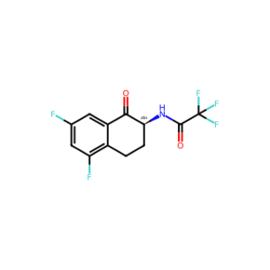 (S)-N-(5,7-Difluoro-1-oxo-1,2,3,4-tetrahydronaphthalen-2-yl)-2,2,2-trifluoroacetamide