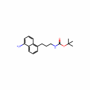 tert-Butyl (3-(5-aminonaphthalen-1-yl)propyl)carbamate