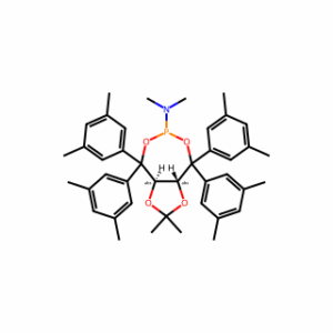 (1R,7R)-4-Dimethylamino-9,9-dimethyl-2,2,6,6-tetrakis(3,5-dimethylphenyl)-3,5,8,10-tetraoxa-4-phosphabicyclo[5.3.0]decane