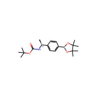 (S)-tert-Butyl (1-(4-(4,4,5,5-tetramethyl-1,3,2-dioxaborolan-2-yl)phenyl)ethyl)carbamate