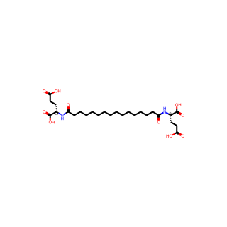 (2S,2′S)-2,2′-(Hexadecanedioylbis(azanediyl))dipentanedioic acid