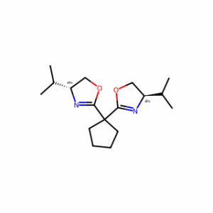 (4R,4′R)-2,2′-(Cyclopentane-1,1-diyl)bis(4-isopropyl-4,5-dihydrooxazole)