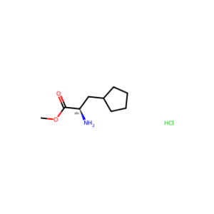 (R)-Methyl 2-amino-3-cyclopentylpropanoate hydrochloride