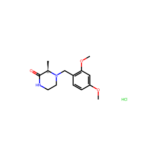 (R)-4-(2,4-Dimethoxybenzyl)-3-methylpiperazin-2-one hcl