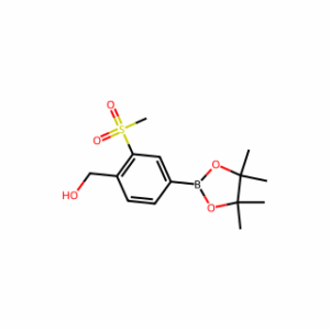 (2-(Methylsulfonyl)-4-(4,4,5,5-tetramethyl-1,3,2-dioxaborolan-2-yl)phenyl)methanol