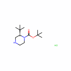 tert-Butyl (R)-2-(tert-butyl)piperazine-1-carboxylate hydrochloride