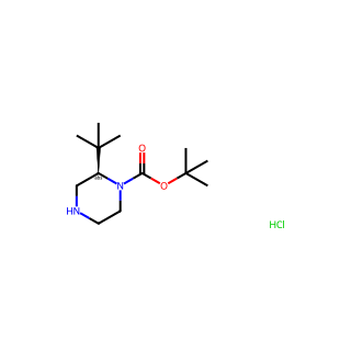 tert-Butyl (R)-2-(tert-butyl)piperazine-1-carboxylate hydrochloride