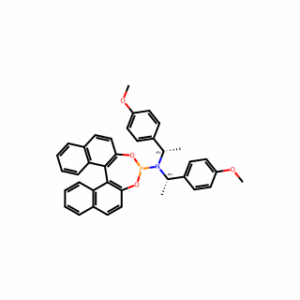 (11bS)-N,N-Bis[(1S)-1-(4-methoxyphenyl)ethyl]-dinaphtho[2,1-d:1′,2′-f][1,3,2]dioxaphosphepin-4-amine