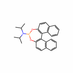 (11bS)-N,N-Bis(1-methylethyl)dinaphtho[2,1-d:1′,2′-f][1,3,2]dioxaphosphepin-4-amine