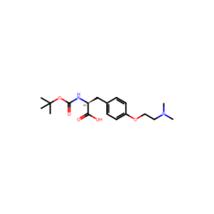 (S)-2-((tert-Butoxycarbonyl)amino)-3-(4-(2-(dimethylamino)ethoxy)phenyl)propanoic acid
