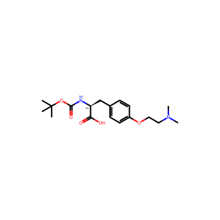 (S)-2-((tert-Butoxycarbonyl)amino)-3-(4-(2-(dimethylamino)ethoxy)phenyl)propanoic acid