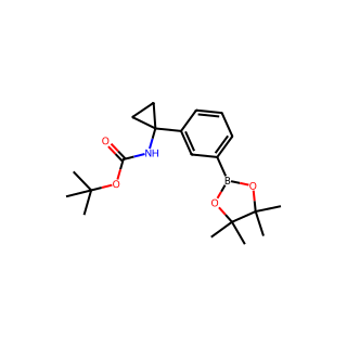 tert-Butyl(1-(3-(4,4,5,5-tetramethyl-1,3,2-dioxaborolan-2-yl)phenyl)cyclopropyl)carbamate