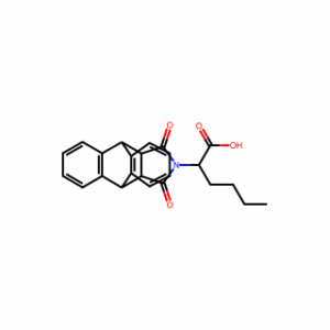 α-Butyl-1,3,3a,4,9,9a-hexahydro-1,3-dioxo-4,9[1′,2′]-benzeno-2H-benz[f]isoindole-2-acetic acid