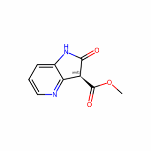 Methyl 2-oxo-2,3-dihydro-1H-pyrrolo[3,2-b]pyridine-3-carboxylate