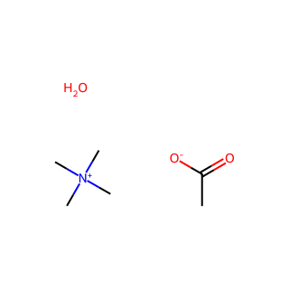 Tetramethylammonium acetate xhydrate
