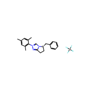 (R)-5-Benzyl-2-mesityl-6,7-dihydro-5H-pyrrolo[2,1-c][1,2,4]triazol-2-ium tetrafluoroborate