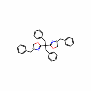 (4S,4′S)-2,2′-(1,3-Diphenylpropane-2,2-diyl)bis(4-benzyl-4,5-dihydrooxazole)