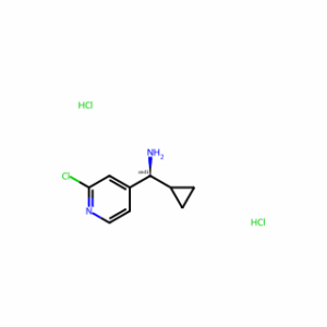 (2-Chloropyridin-4-yl)(cyclopropyl)methanamine dihydrochloride
