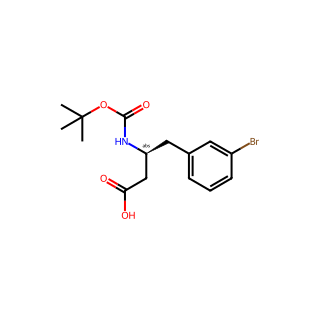 (S)-4-(3-Bromophenyl)-3-((tert-butoxycarbonyl)amino)butanoic acid
