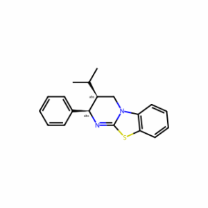(2R,3S)-3-Isopropyl-2-phenyl-3,4-dihydro-2H-benzo[4,5]thiazolo[3,2-a]pyrimidine