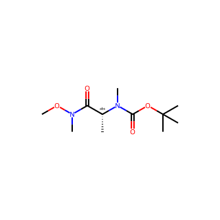 (R)-tert-Butyl (1-(methoxy(methyl)amino)-1-oxopropan-2-yl)(methyl)carbamate
