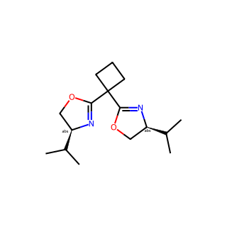 (4S,4′S)-2,2′-(Cyclobutane-1,1-diyl)bis(4-isopropyl-4,5-dihydrooxazole)