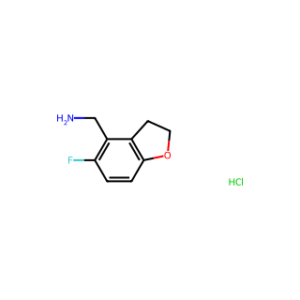 (5-Fluoro-2,3-dihydrobenzofuran-4-yl)methanamine hydrochloride