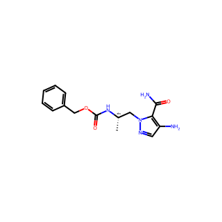 (S)-Benzyl (1-(4-amino-5-carbamoyl-1H-pyrazol-1-yl)propan-2-yl)carbamate