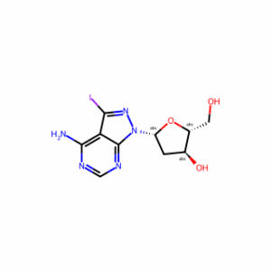(2R,3S,5R)-5-(4-Amino-3-iodo-1H-pyrazolo[3,4-d]pyrimidin-1-yl)-2-(hydroxymethyl)tetrahydrofuran-3-ol