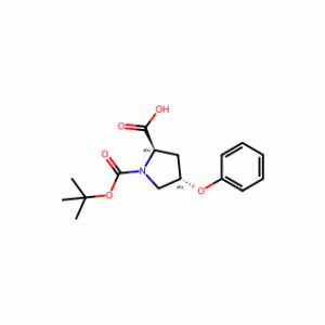 (2R,4S)-1-(tert-Butoxycarbonyl)-4-phenoxypyrrolidine-2-carboxylic acid