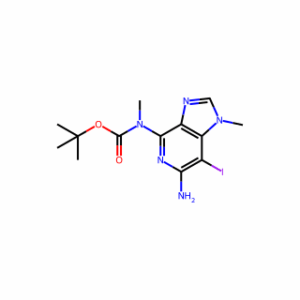 tert-Butyl (6-amino-7-iodo-1-methyl-1H-imidazo[4,5-c]pyridin-4-yl)(methyl)carbamate