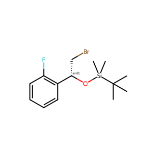 (R)-(2-bromo-1-(2-fluorophenyl)ethoxy)(tert-butyl)dimethylsilane