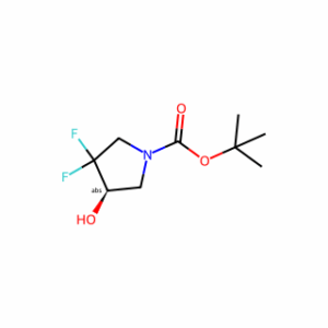 TERT-BUTYL (4R)-3,3-DIFLUORO-4-HYDROXYPYRROLIDINE-1-CARBOXYLATE