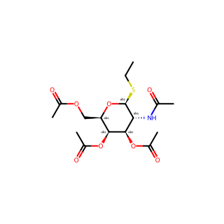 (2R,3R,4R,5R,6S)-5-Acetamido-2-(acetoxymethyl)-6-(ethylthio)tetrahydro-2H-pyran-3,4-diyl diacetate